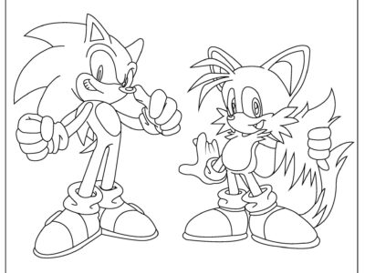 Sonic The Hedgehog 2 Coloring Pages