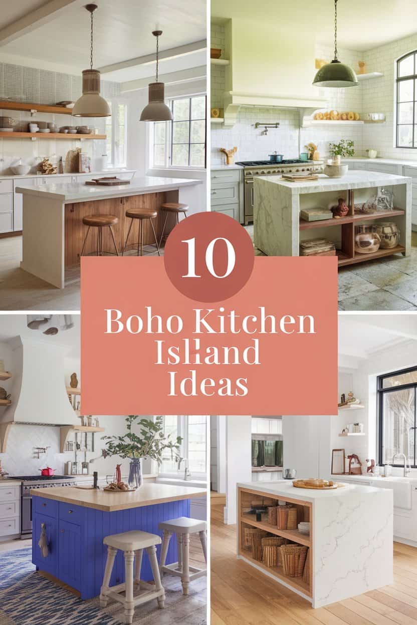 10 Boho Kitchen Island Ideas