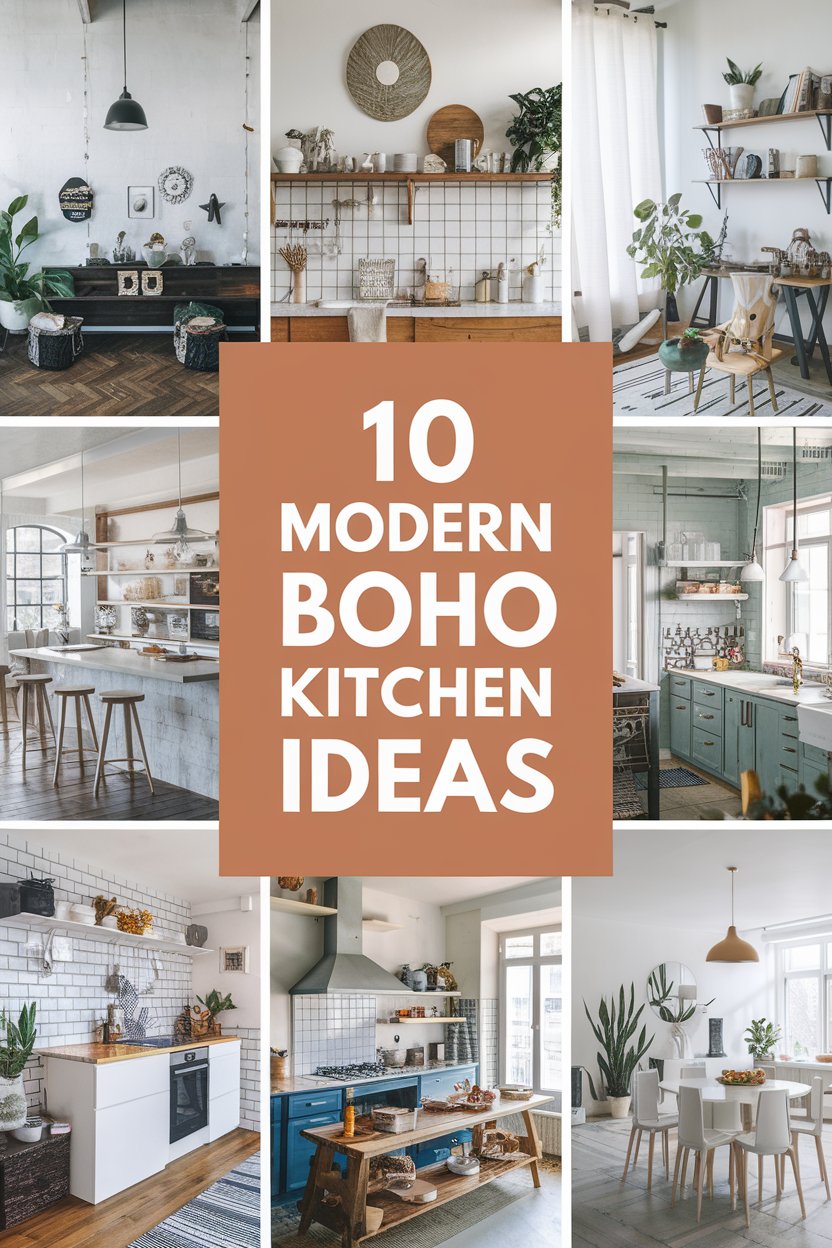 Modern Boho Kitchen Ideas