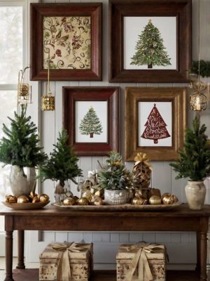 Artistic Holiday Display 1