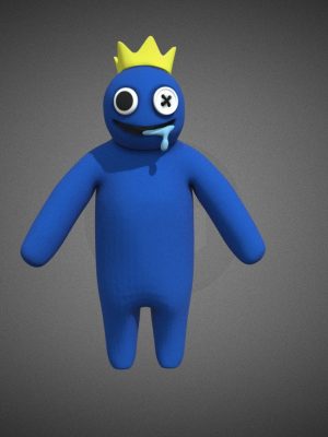 Blue from rainbow friend