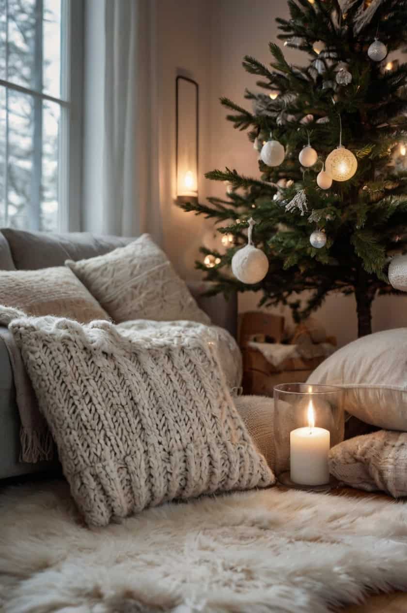 Classic Neutral Scandinavian Christmas Decoration 