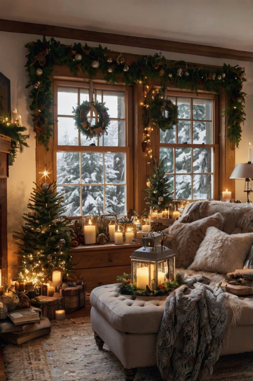 Enchanted Forest Fantasy Cozy Christmas Decorating Ideas