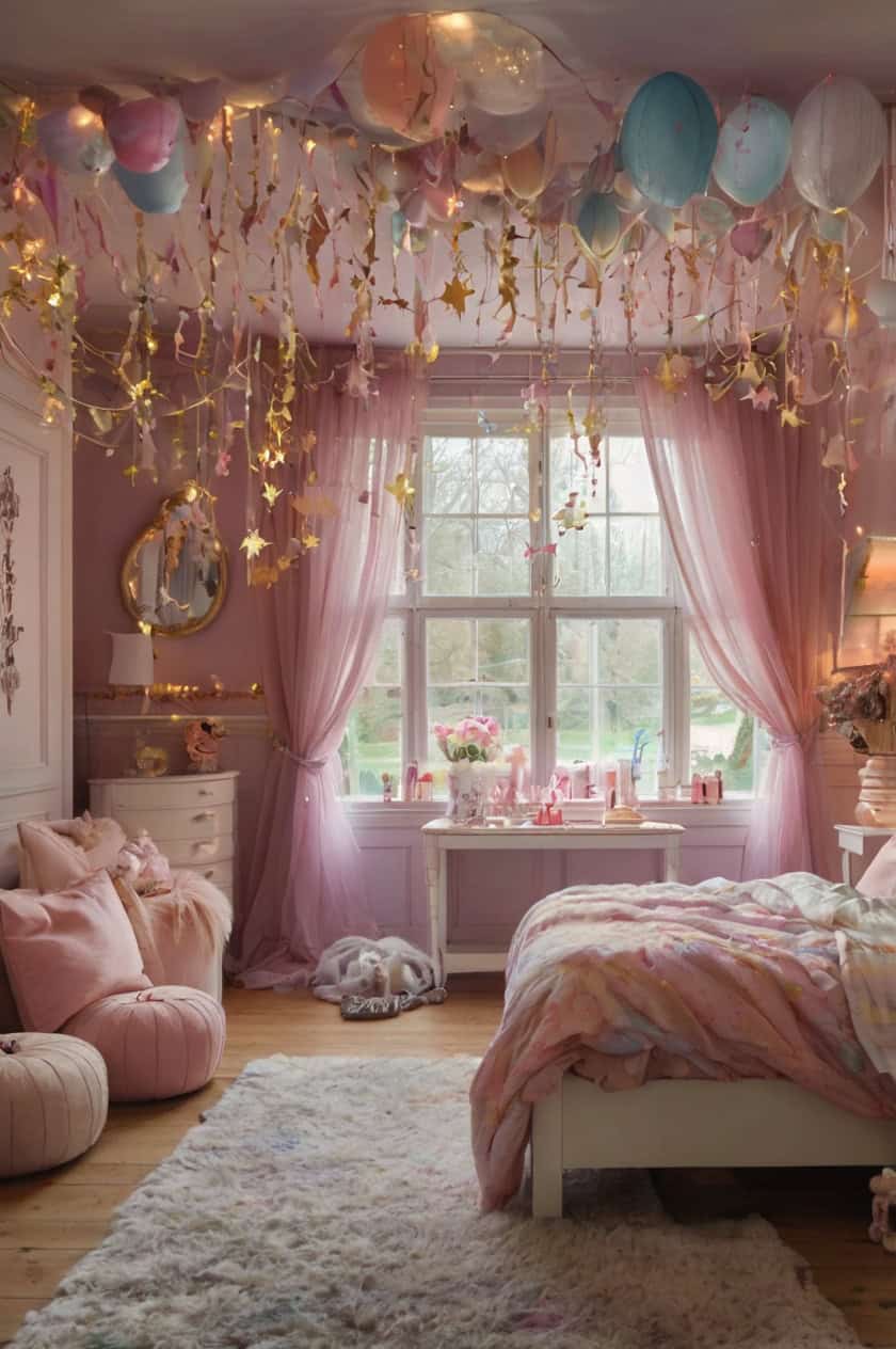 Fairy Tale Christmas Kids Room for Christmas