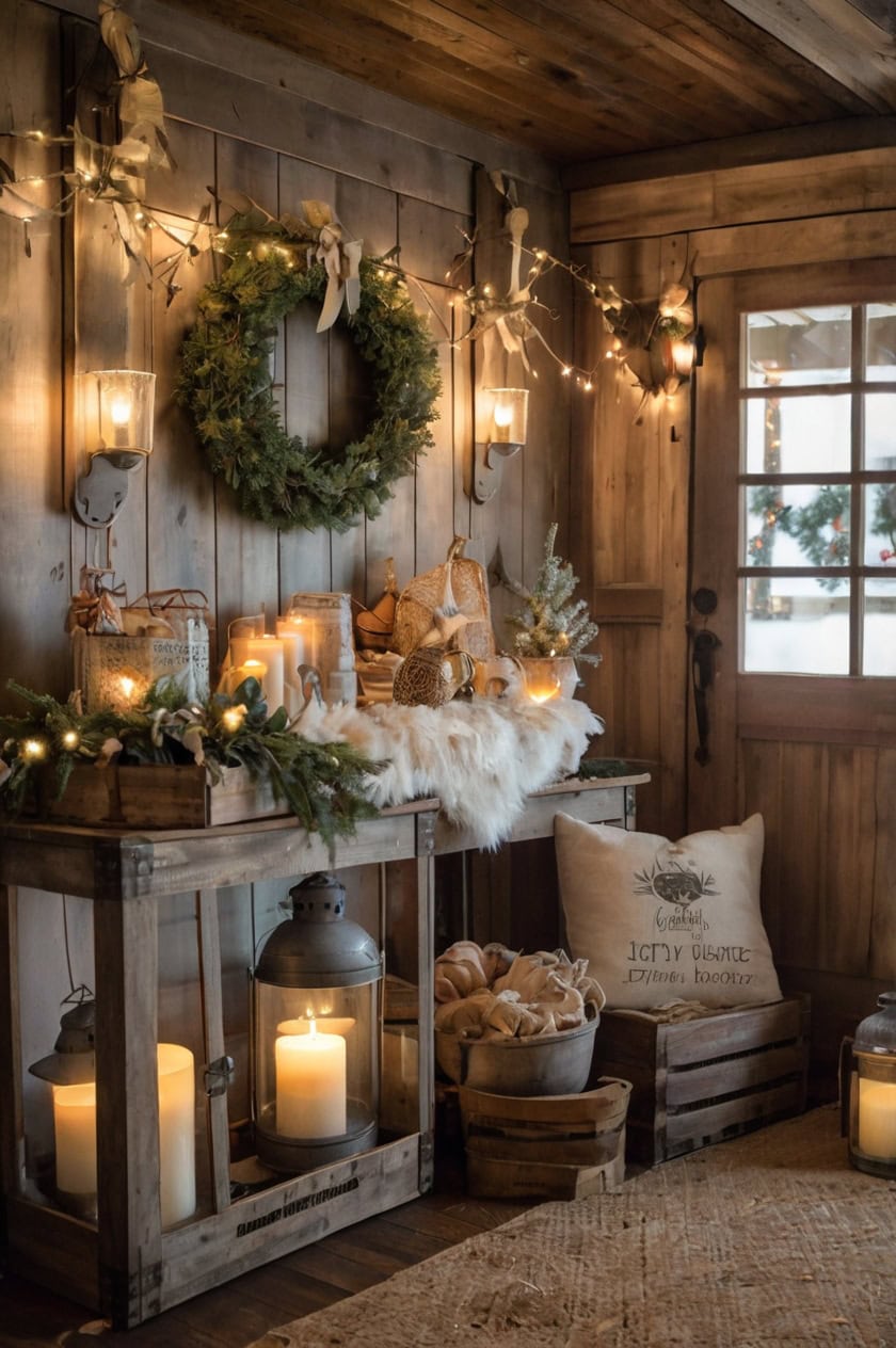 Farmhouse Festive Simplicity Cozy Cottage Christmas Decor