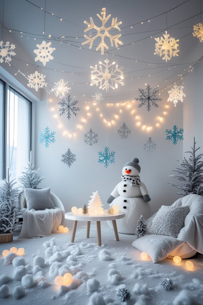 Magical Winter Wonderland New Year Decoration Ideas for Kids