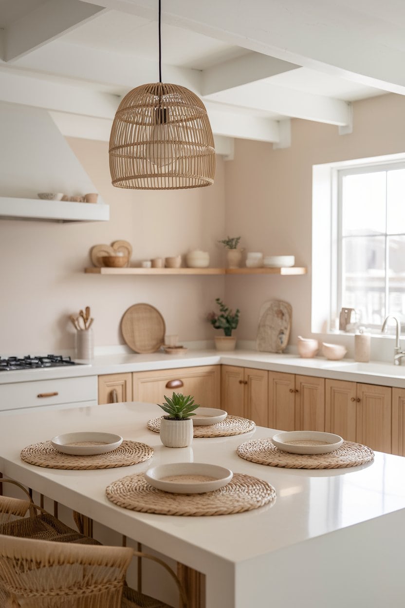 Minimalist Boho Kitchen Island ideas