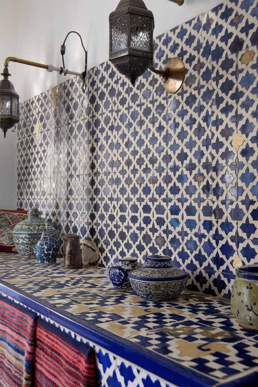 Moroccan Inspired Boho Kitchen Backsplash 4