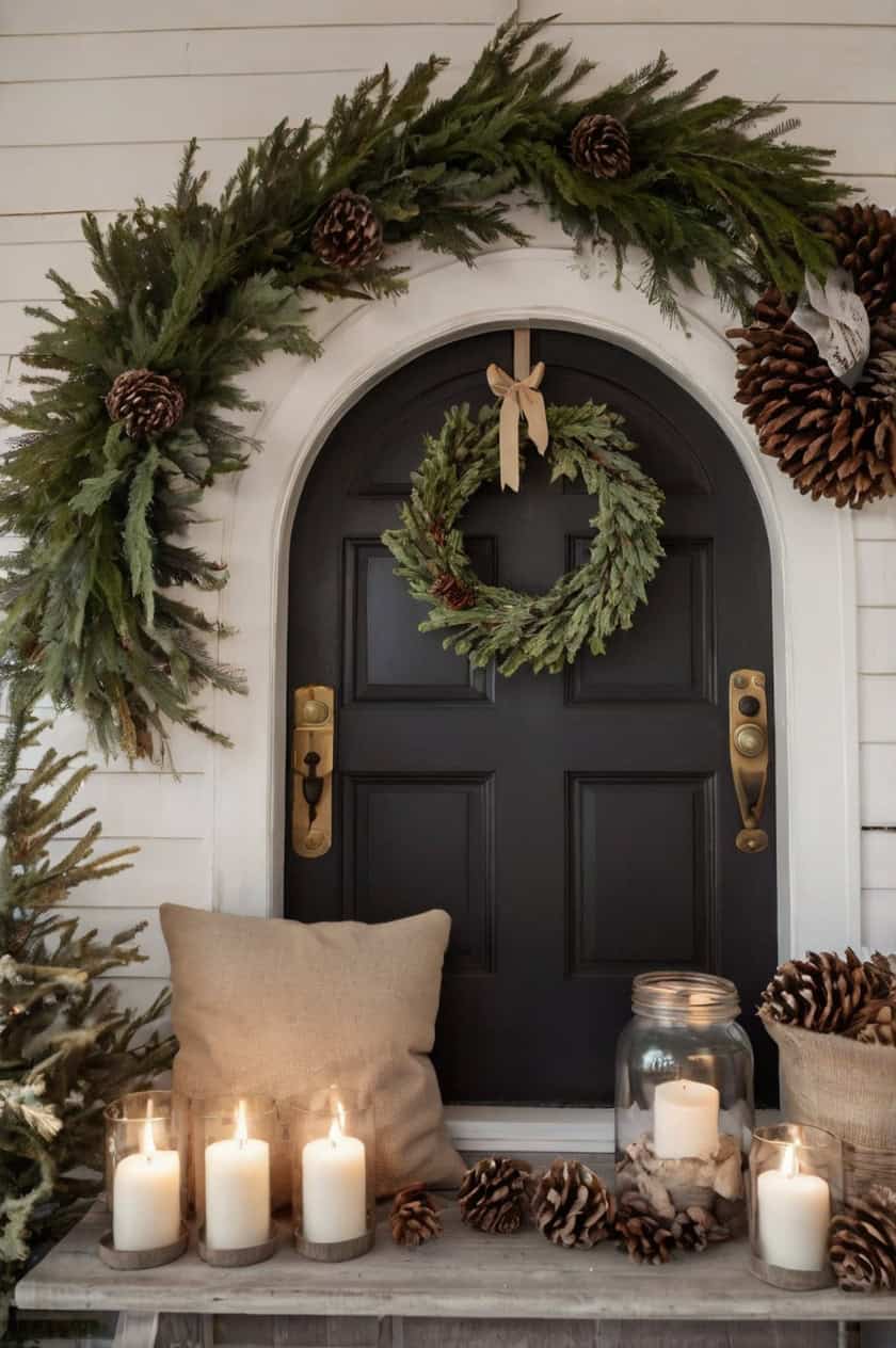 Neutral And Natural Cozy Farmhouse Christmas Decor