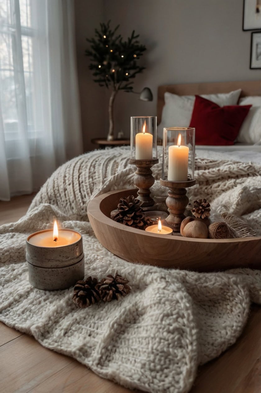 Nordic Hygge Haven Christmas Hotel Room Decoration Ideas