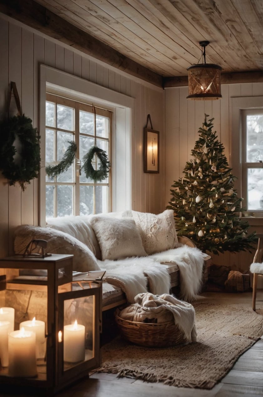 Nordic Minimalist Christmas Cozy Cottage Christmas Decor