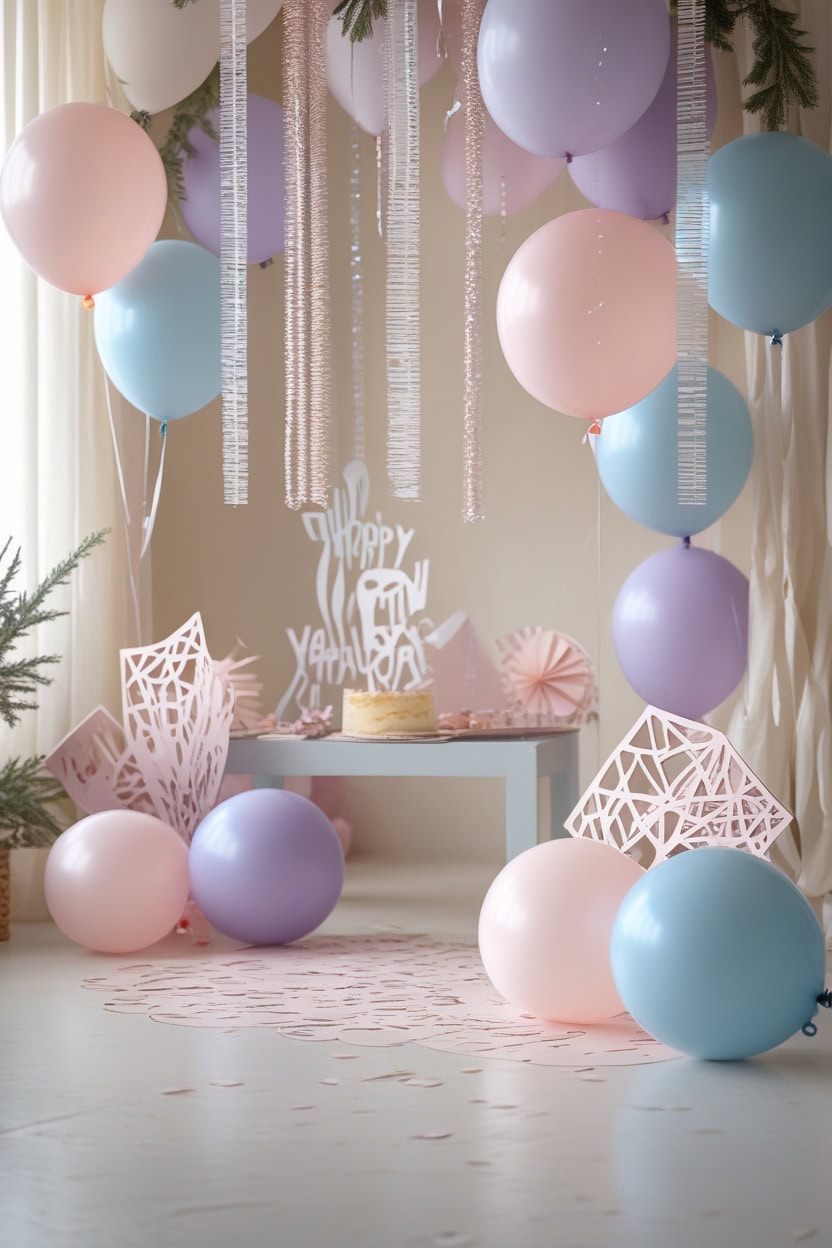 Pastel Dreams For A Soft Celebration New Year Decoration Ideas for Preschool