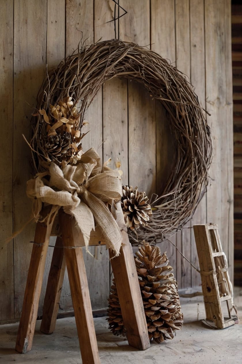 Rustic Christmas Charm Class Room Decoration Ideas for Christmas