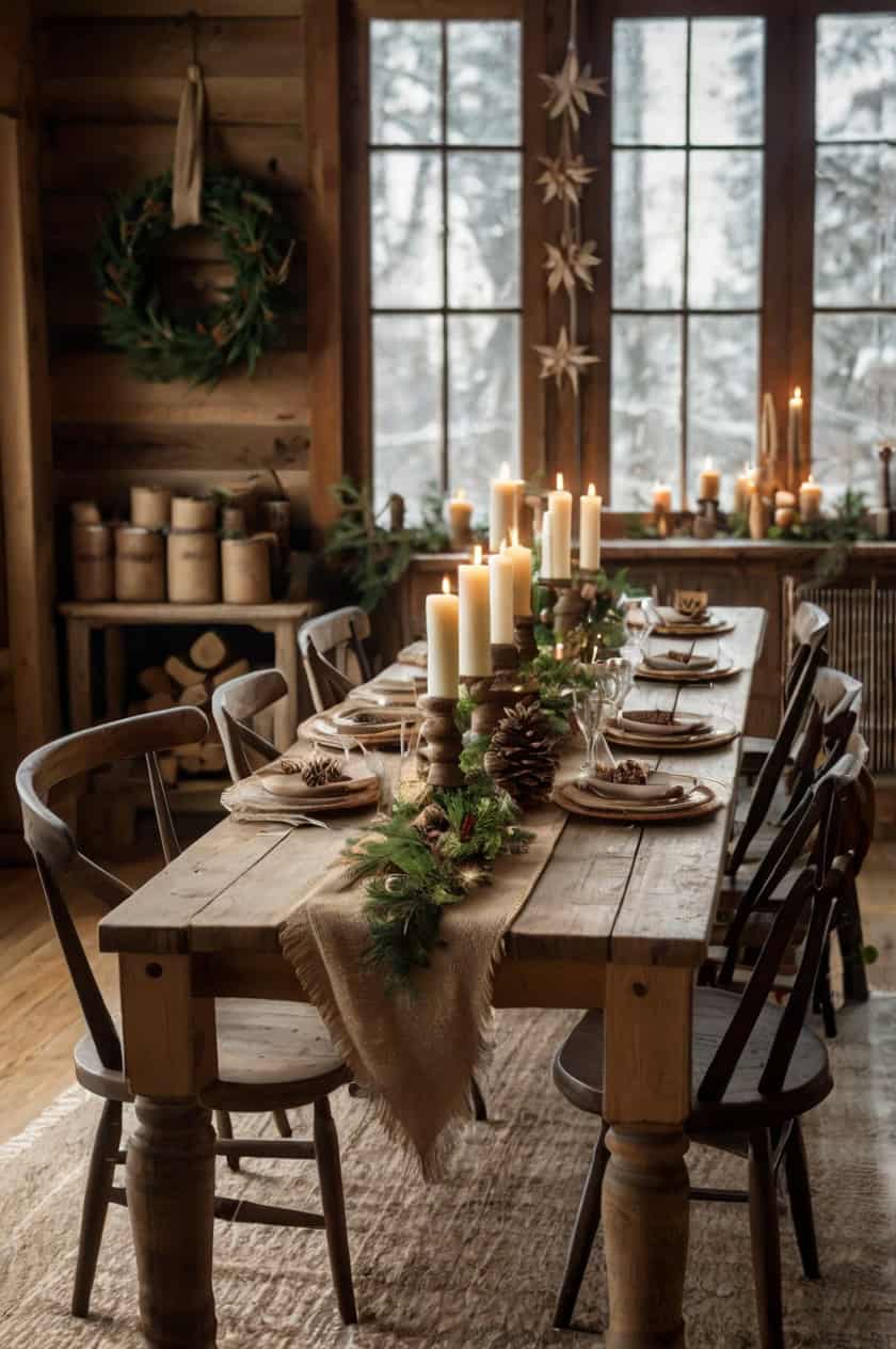 Rustic Scandinavian Christmas Decoration