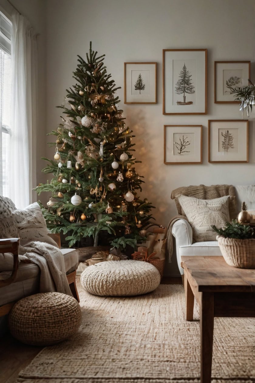 Scandinavian Simplicity Cozy Minimalist Christmas Decor