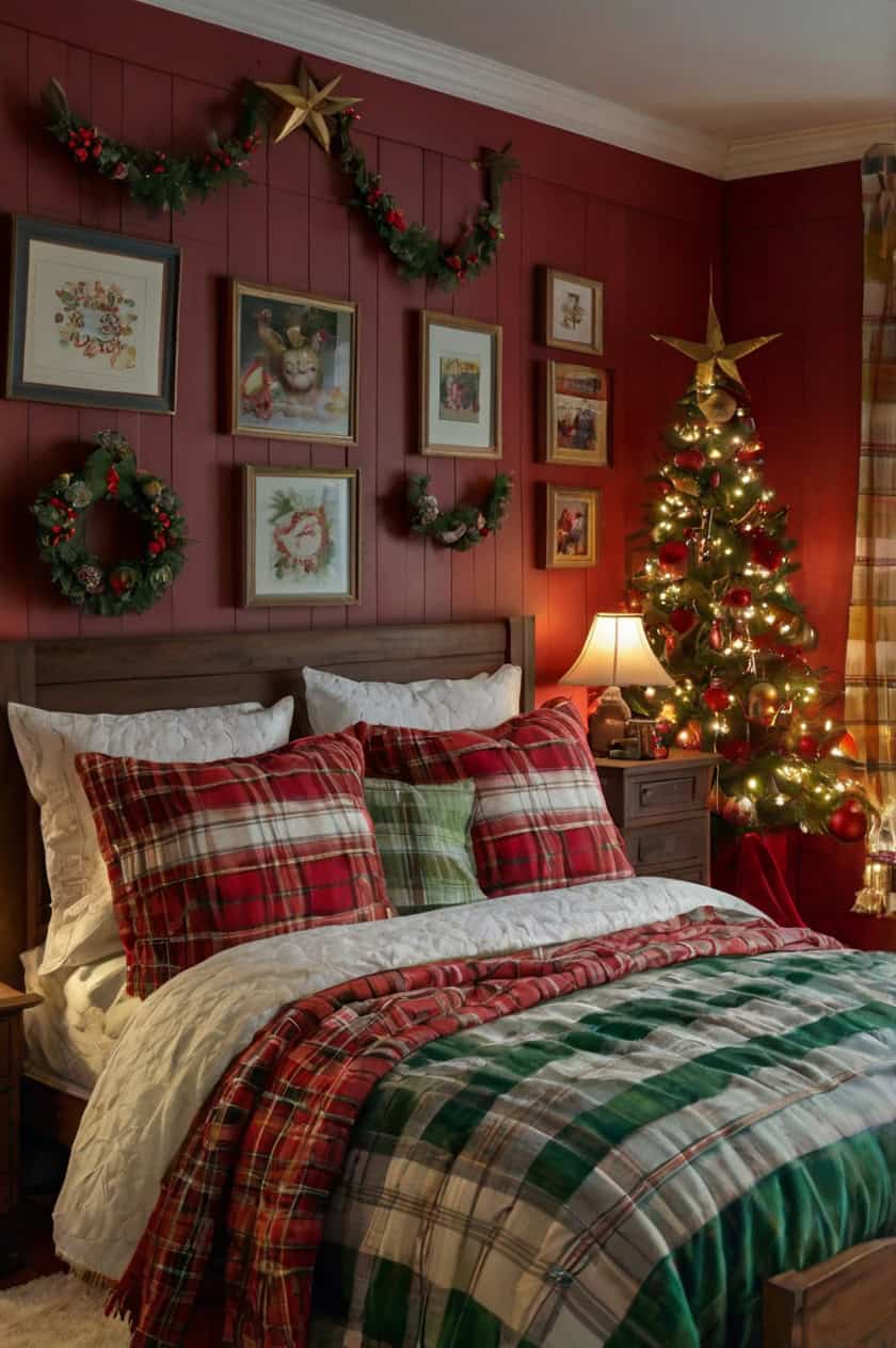 Traditional Christmas Vibes Kids Room for Christmas