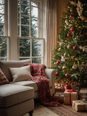 Traditional Greenery And Berry Accents 3