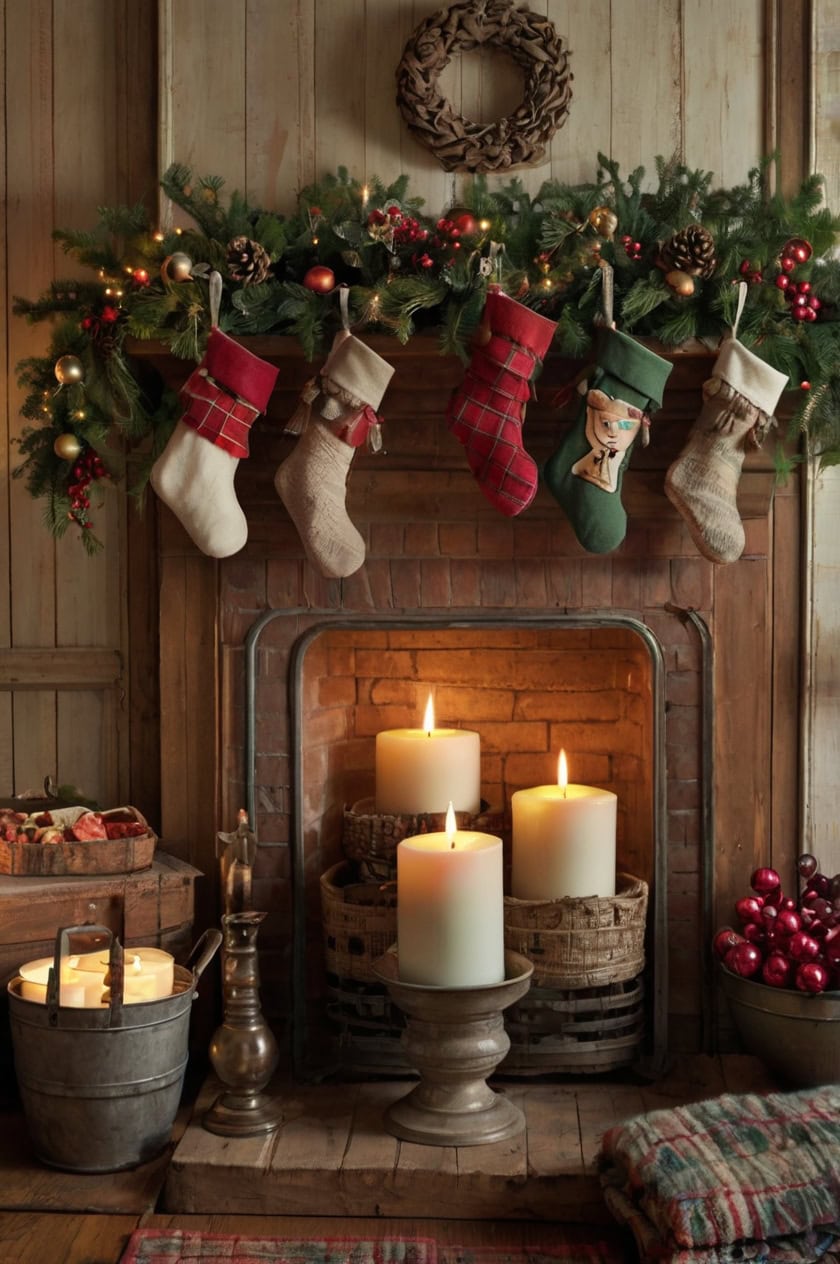 Vintage Christmas Cheer Cozy Christmas Decorating Ideas