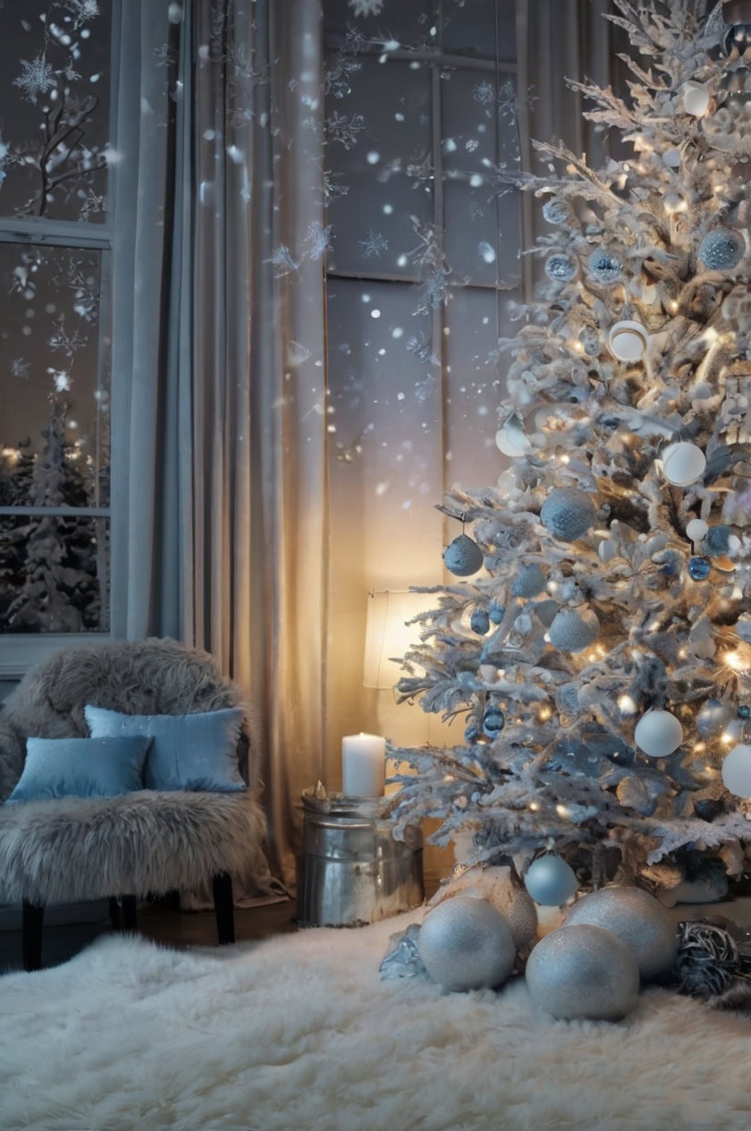 Winter Wonderland Cozy Apartment Christmas Decor