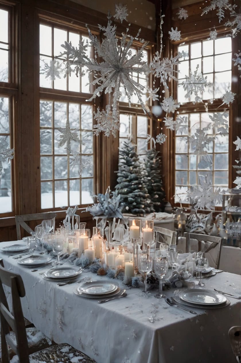 Winter Wonderland Vibe Class Room Decoration Ideas for Christmas