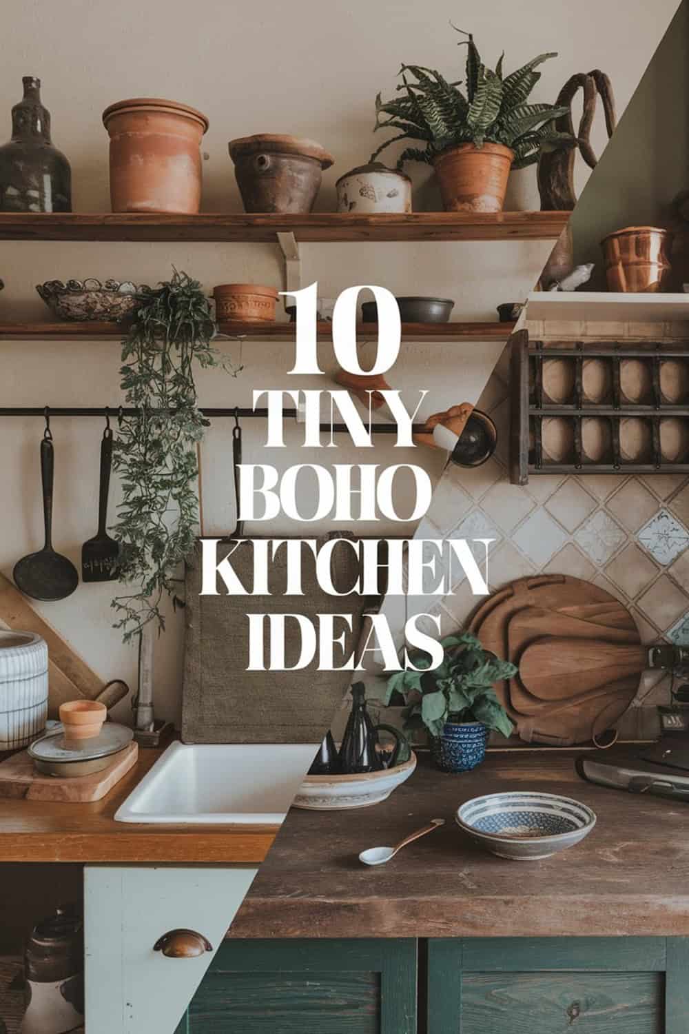 Tiny Boho Kitchen Ideas