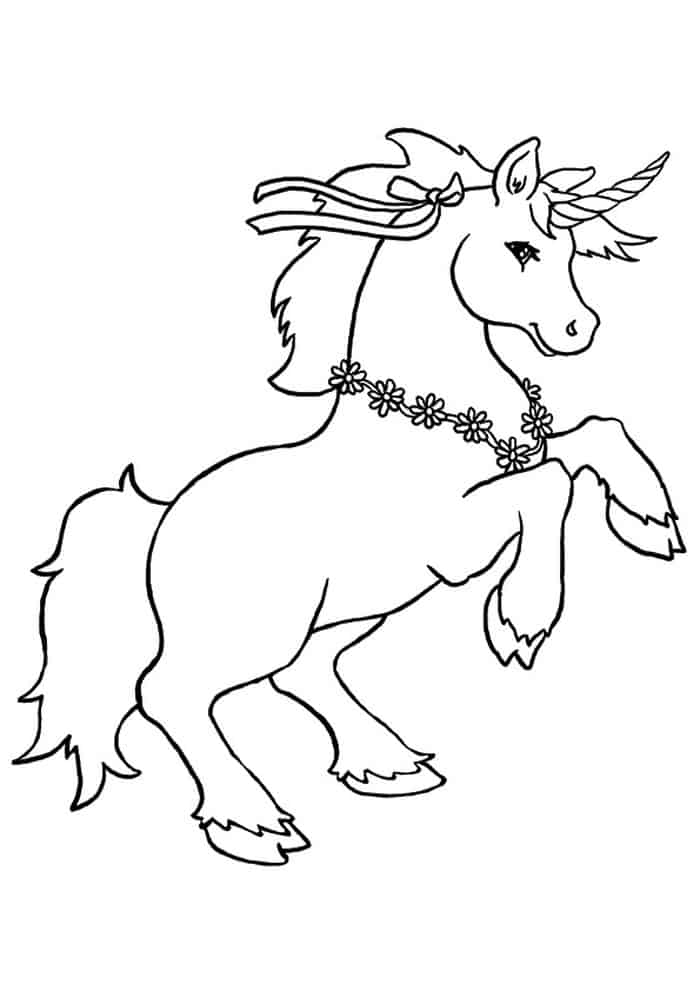 Lancelot Unicorn Coloring Pages