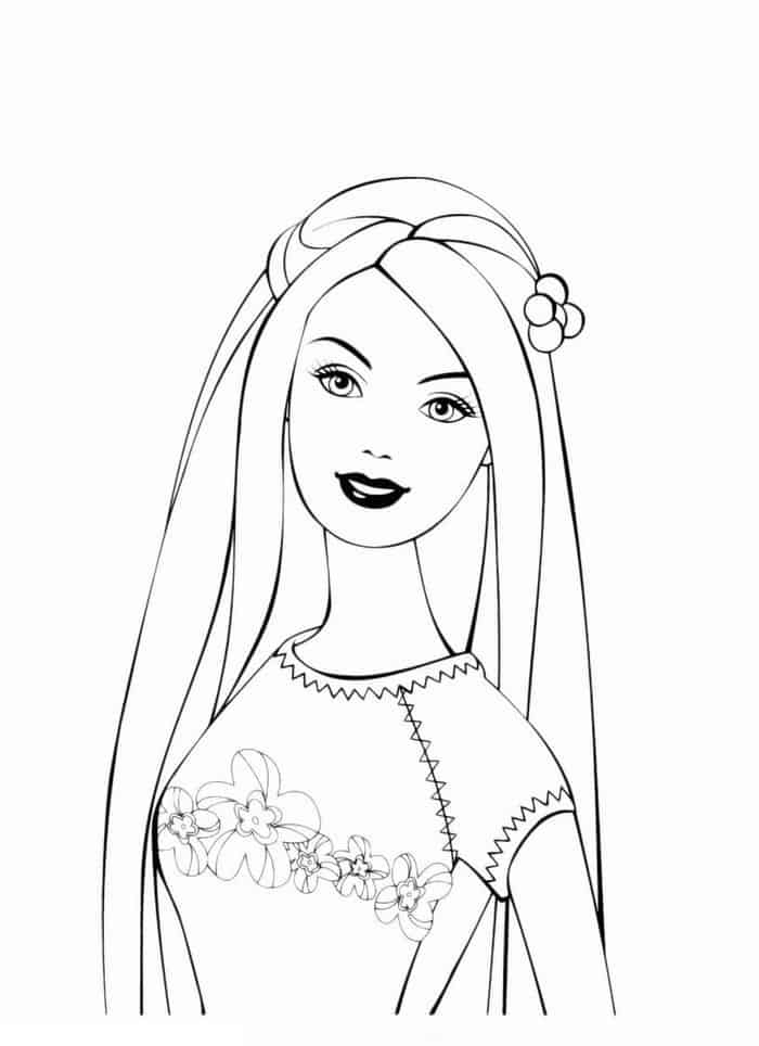Barbie Coloring Pages Online