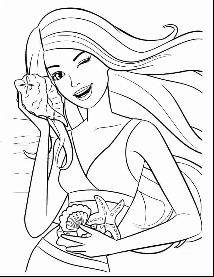 Barbie Coloring Pages To Print