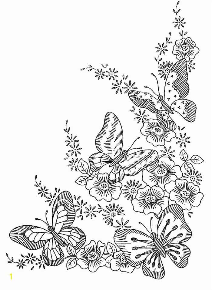 Butterfly Coloring Apges Spring Season