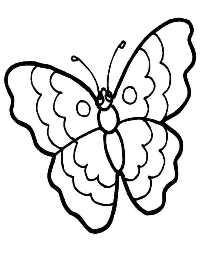 Butterfly Coloring Pages To Print