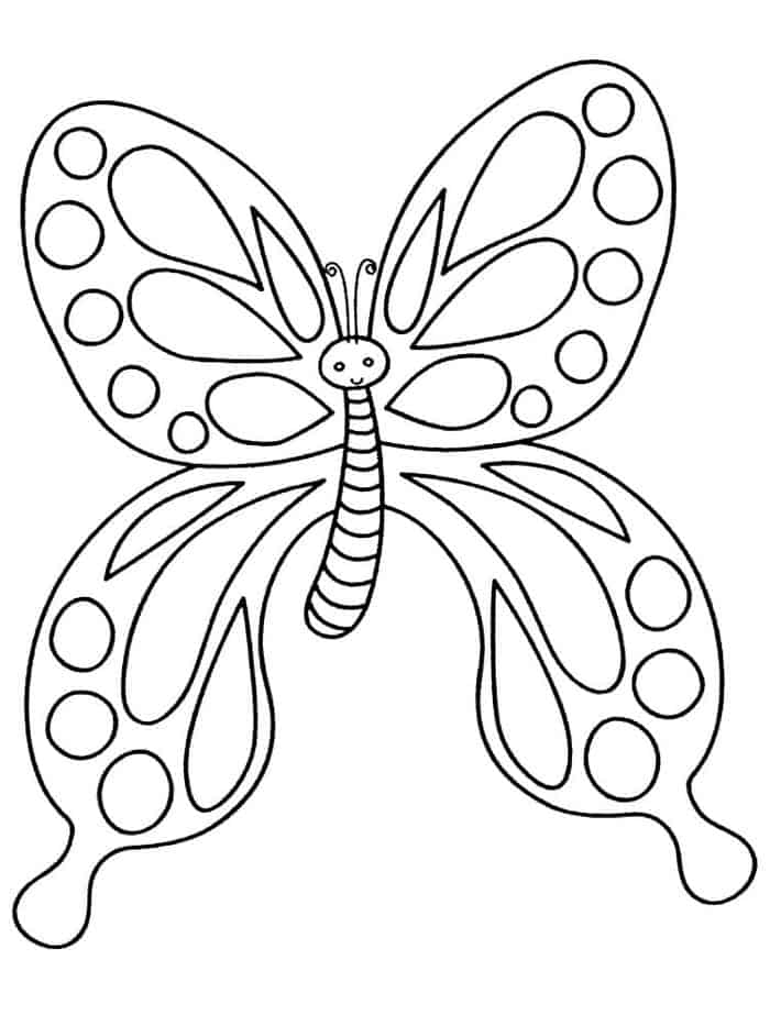 Butterfly Coloring Pages