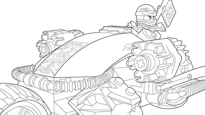 Coloring Pages Lego Ninjago