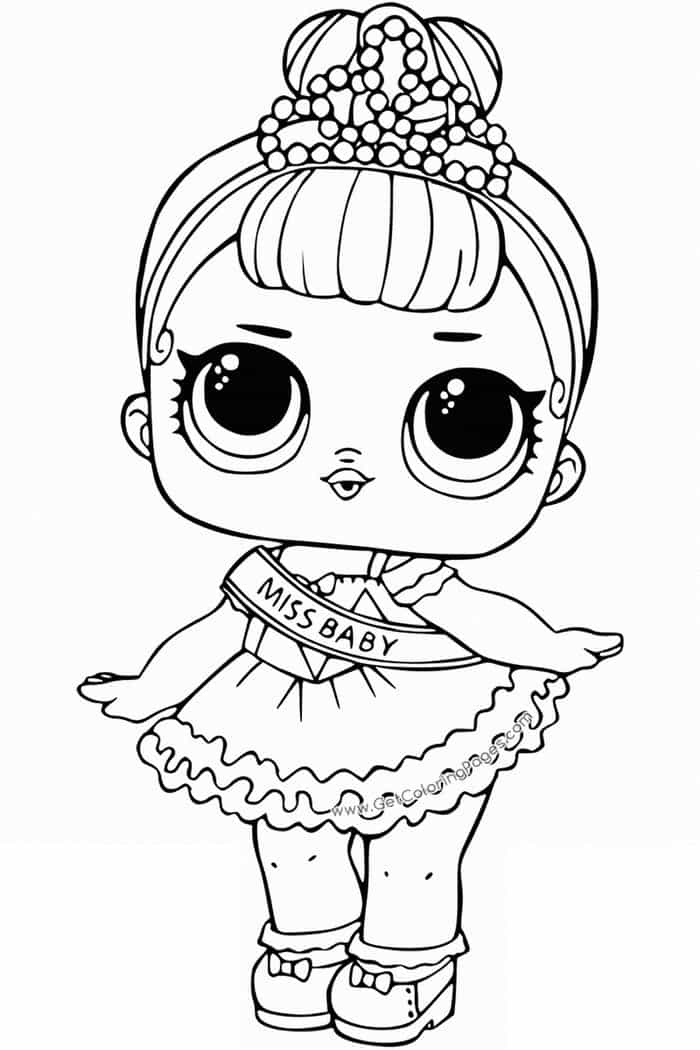 Coloring Pages Lol Dolls