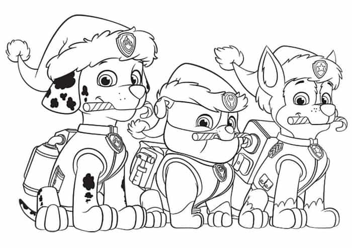Coloring Pages Paw Patrol