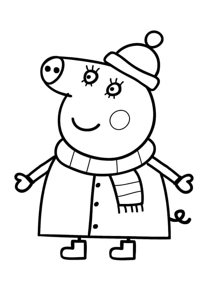 Coloring Pages Peppa Pig