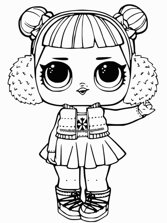 Cute Lol Surprise Coloring Pages