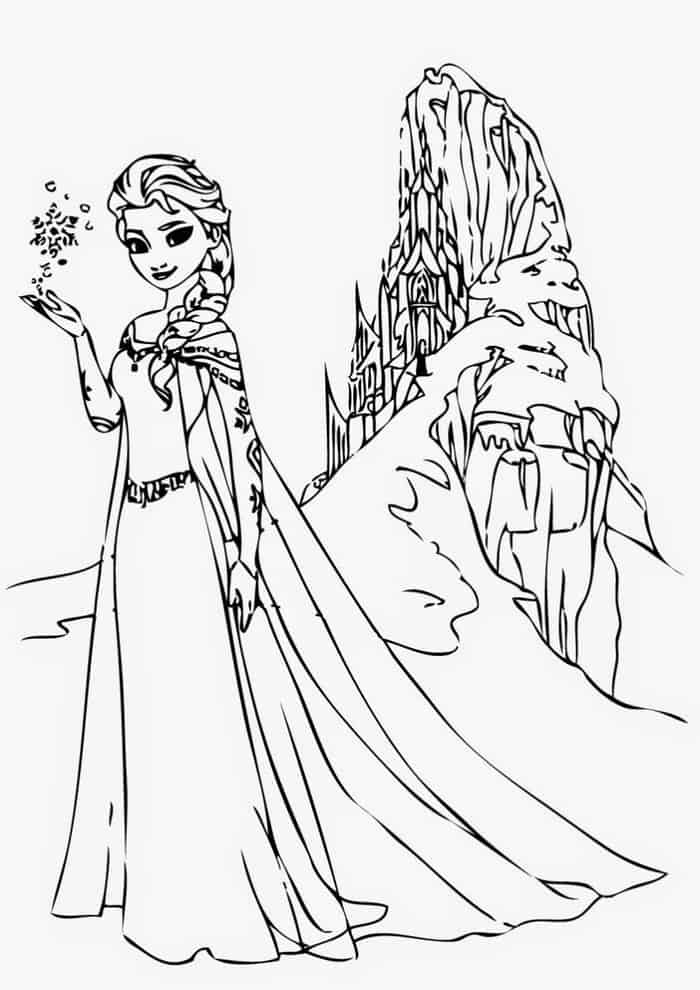 Disney Frozen Coloring Pages