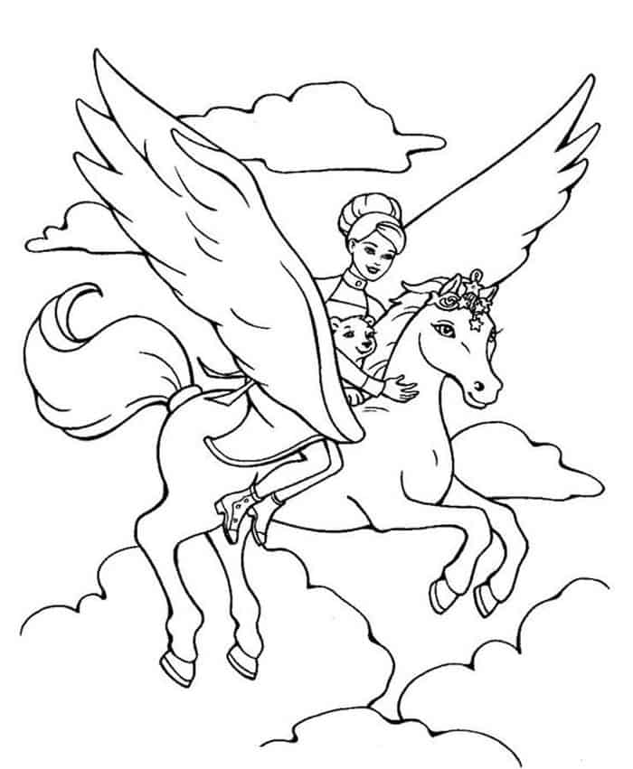 Disney Horse Coloring Pages
