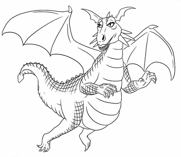 Dragon Coloring Pages Printable