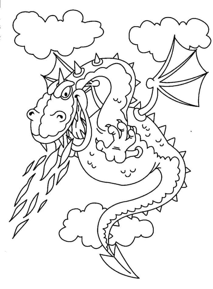 Dragon Coloring Pages