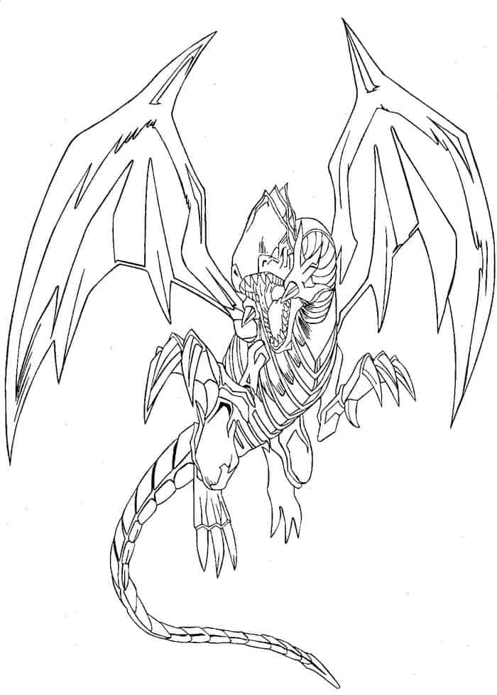 Epic Dragon Coloring Pages