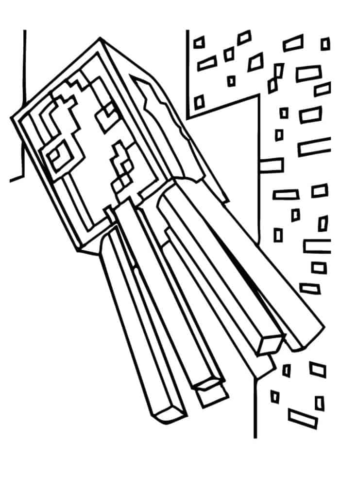 Free Coloring Pages Minecraft