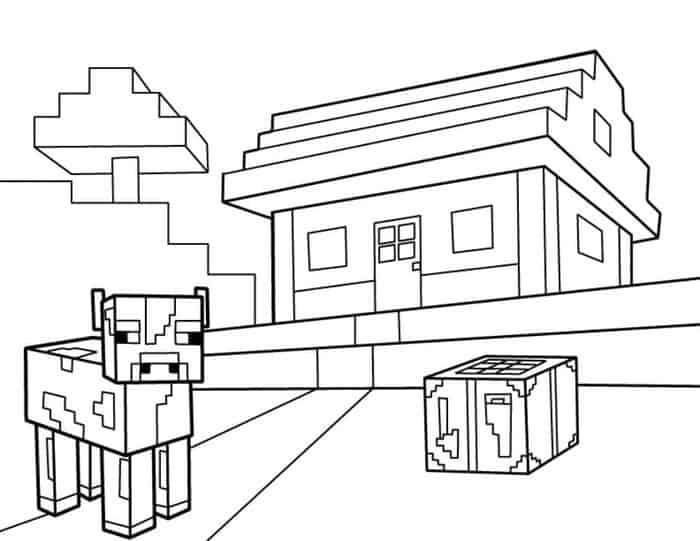 Free Coloring Pages Of Minecraft