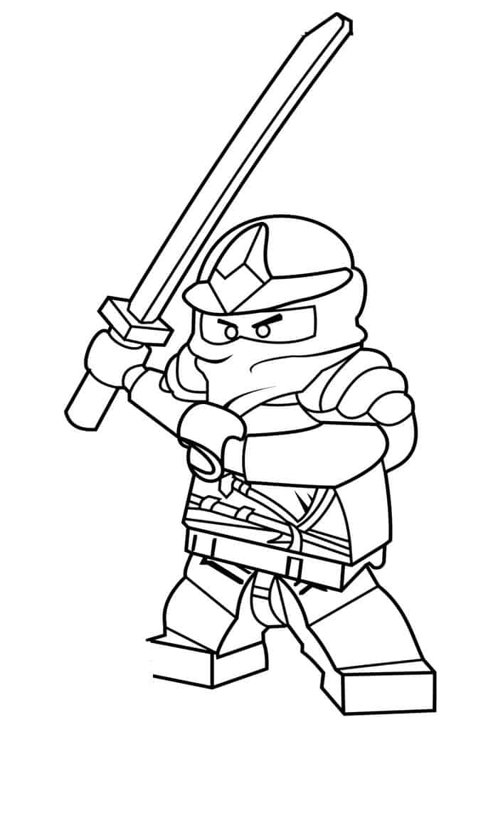 Free Printable Coloring Pages Ninjago