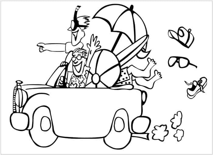 Free Printable Coloring Pages Summer