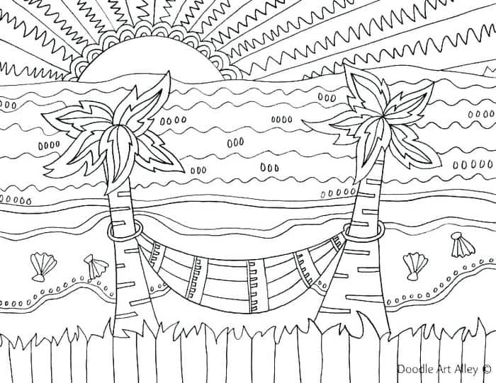 Free Printable Summer Coloring Pages For Kids