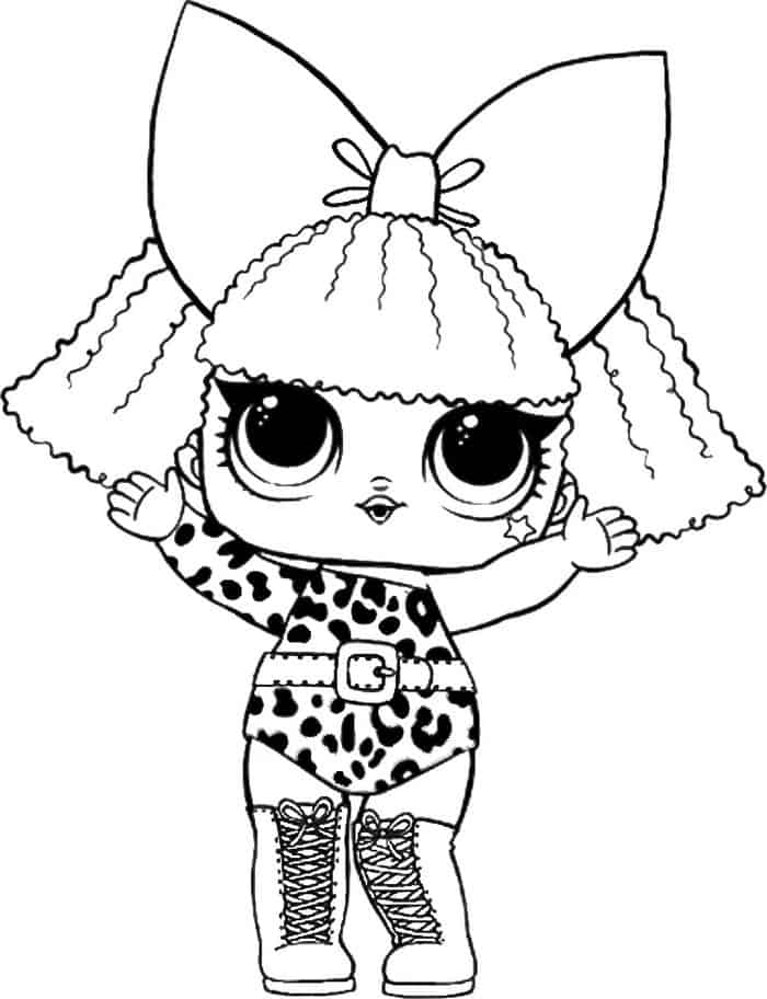 Get Coloring Pages Lol Dolls