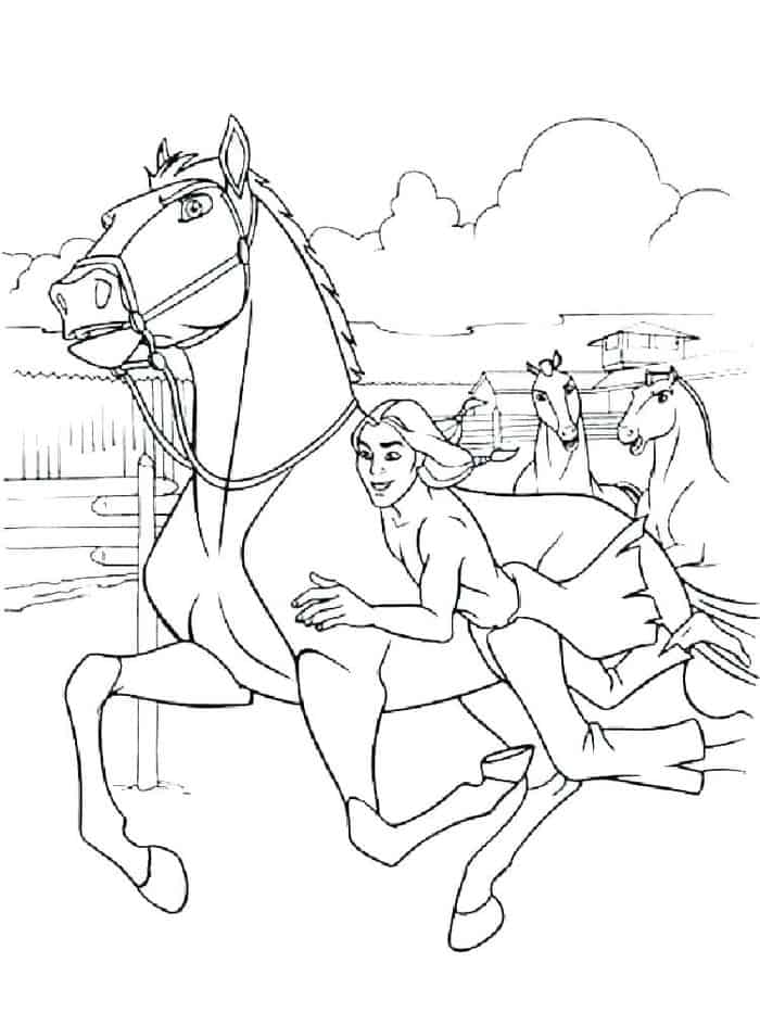 Horse Coloring Pages For Older Kids