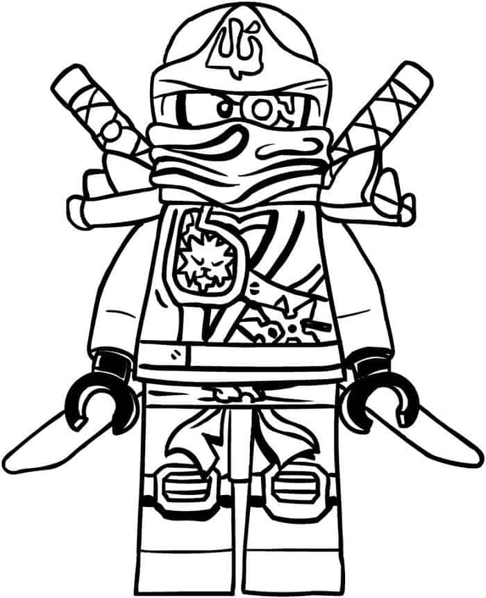 Lego Ninjago Coloring Pages Printable