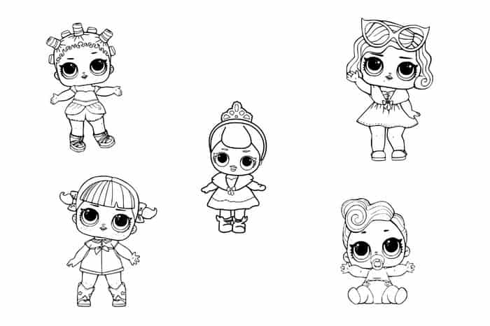 Lol Babies Coloring Pages